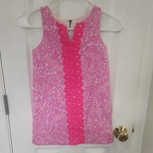 Pink Sleeveless Top